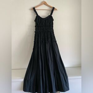 Doen Marianne Dress Black Size Medium